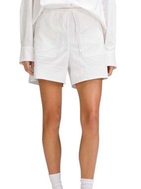 Lululemon Cotton-Blend Poplin High Rise Short